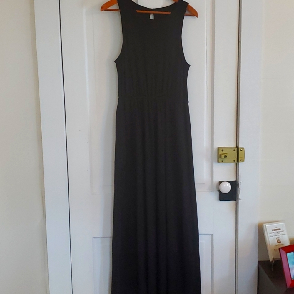Maxi Banana Republic dress with keyhole back